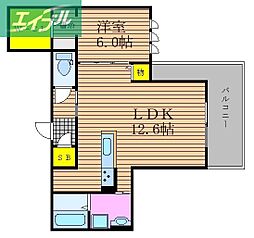 ベルデ 2階/-