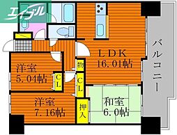 アルファステイツ新屋敷公園 2階/-