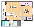 ヴィラナリー国ヶ原2号棟1階2.6万円