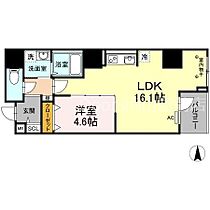 岡山県岡山市北区中山下2丁目（賃貸マンション1LDK・7階・50.35㎡） その2