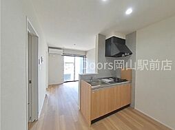 JR宇野線 大元駅 徒歩22分の賃貸アパート 1階1LDKのリビング/ダイニング