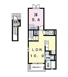 JR山陽本線 庭瀬駅 徒歩25分 2階/-