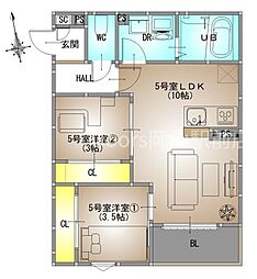 REGALEST南高前 1階/-