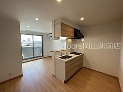 JR吉備線 備前三門駅 徒歩10分の賃貸アパート 1階1LDKのリビング/ダイニング