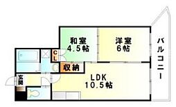 イルサローネ 2LDKの間取図画像