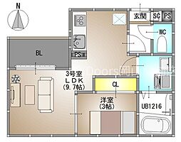 REGALEST 伊島I 1階/-
