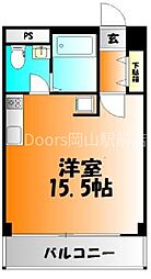 CRASSODAIKU ワンルームの間取図画像