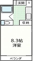 JR宇野線 大元駅 徒歩15分 2階/-