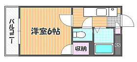 ボヌール小橋  ｜ 岡山県岡山市中区小橋町2丁目（賃貸マンション1K・3階・19.00㎡） その2