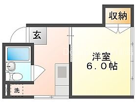 岡山県岡山市北区表町3丁目（賃貸マンション1K・4階・18.00㎡） その2