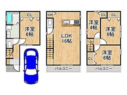 寝屋川市黒原橘町　中古一戸建て