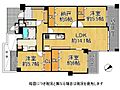オークヒルズ香里五番館7階2,398万円