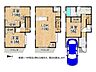 間取り：各居室に収納スペースを完備した3LDKの住まい
