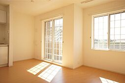 真岡鐵道 下館二高前駅 徒歩16分の賃貸アパート 1階1LDKのリビング/ダイニング