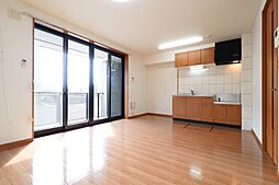 JR東北本線 石橋駅 徒歩3分の賃貸アパート 2階1LDKのリビング/ダイニング