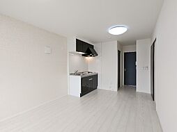 JR東北本線 間々田駅 3.6kmの賃貸アパート 2階1LDKのリビング/ダイニング