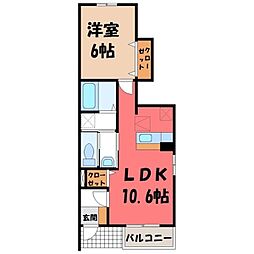 ヴィラ・大堀端 A 1階/-