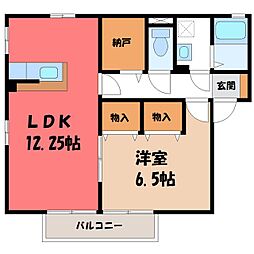 ピーカンコート B 1階