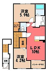 （仮）間々田新築アパート 2階/-