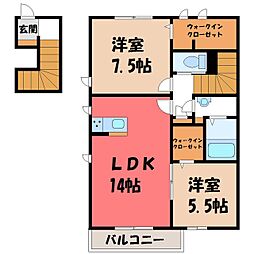 グレーシア ソル 2階