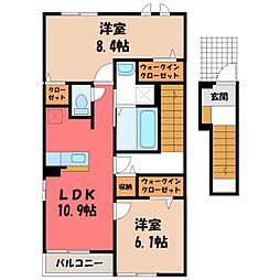 ディアマン・ノワール A 2階