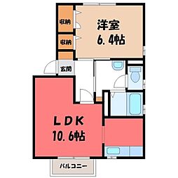 クレストタウン G 2階/-
