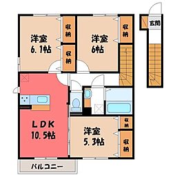 グレース ラパン 2階