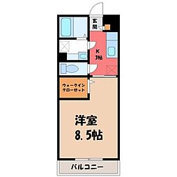 JR水戸線 結城駅 徒歩12分 3階/-