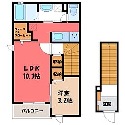 東武宇都宮線 新栃木駅 徒歩18分