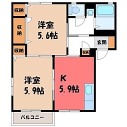 グランパルク D 1階/-