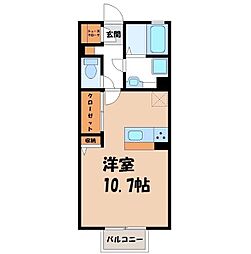 D-room思川ローズ H 2階