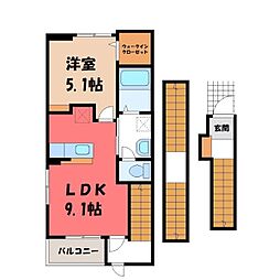 JR東北新幹線 小山駅 バス18分 稲荷公園北下車 徒歩3分