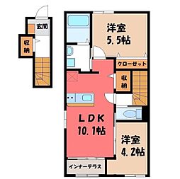 JR東北本線 石橋駅 徒歩23分