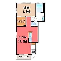 JR東北本線 野木駅 徒歩4分