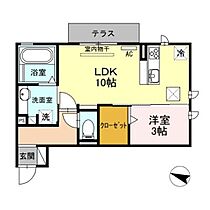 オアシス牛川II  ｜ 愛知県豊橋市牛川町字田ノ上（賃貸アパート1LDK・1階・36.85㎡） その2