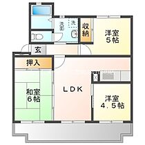 ハイツ仲六  ｜ 愛知県豊橋市東脇1丁目（賃貸マンション3LDK・4階・64.01㎡） その2