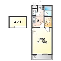 セザンヌ野依2  ｜ 愛知県豊橋市野依町字西物草（賃貸アパート1K・2階・26.09㎡） その2