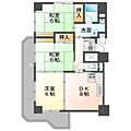 リバーサイドみやこし7階6.8万円