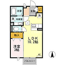 ぱるタウン　B  ｜ 愛知県豊橋市大村町字大ノ前（賃貸アパート1LDK・1階・33.23㎡） その2