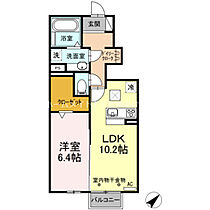 ローゼンハイム  ｜ 愛知県豊橋市下地町字若宮（賃貸アパート1LDK・1階・45.01㎡） その2