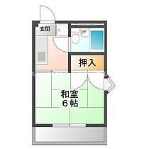 ハイシティ小池  ｜ 愛知県豊橋市小池町（賃貸マンション1K・2階・18.70㎡） その2