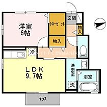 ボヌール  ｜ 愛知県豊橋市東光町（賃貸アパート1LDK・1階・44.72㎡） その2