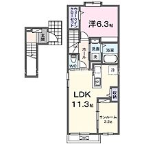 ロイヤルガーデン  ｜ 愛知県豊橋市新栄町字汐焼（賃貸アパート1LDK・2階・50.74㎡） その2