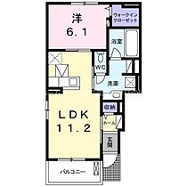 ヴィラ　ブルーモントIII  ｜ 愛知県豊橋市西岩田6丁目（賃貸アパート1LDK・1階・44.18㎡） その2