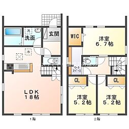 豊橋市下地町23-1期　1号棟