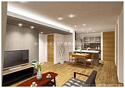 アルフラット オリーブ 1階2LDKのリビング/ダイニング