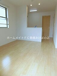 Ange 2階1LDKのリビング/ダイニング