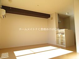 カーサ丸山 2階ワンルームのリビング/ダイニング