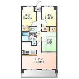 ネットシティー潮崎 3LDKの間取図画像