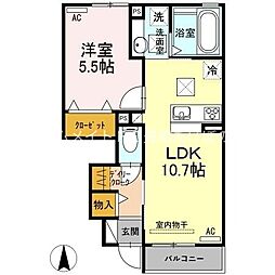 🉐敷金礼金0円！🉐プランドールVII　B棟